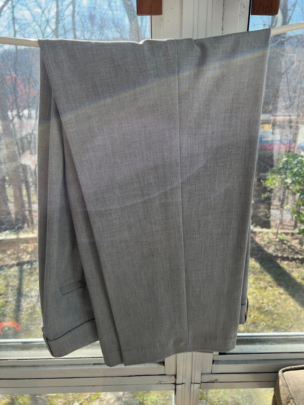 Rachel Zoe Light Gray Dress Trousers